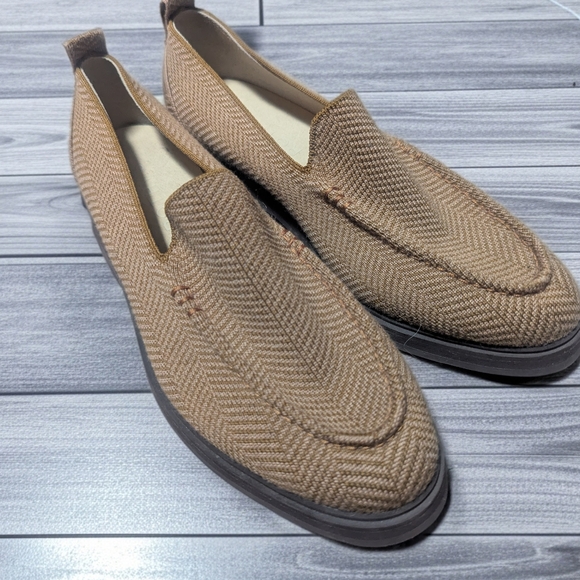 Rothy's Shoes - Rothy's Tan Herringbone Loafers